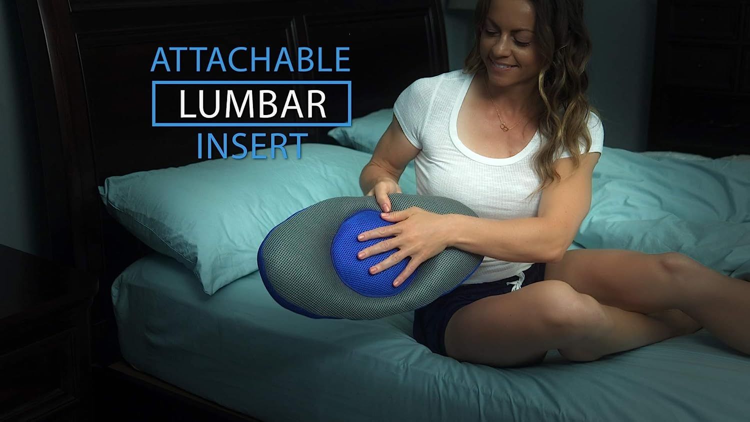 Spark Innovators Comfy Curve - Lumbar Back Support Pillow - Ergonomically Designed - Oshi.pk - Buy & Sell Online