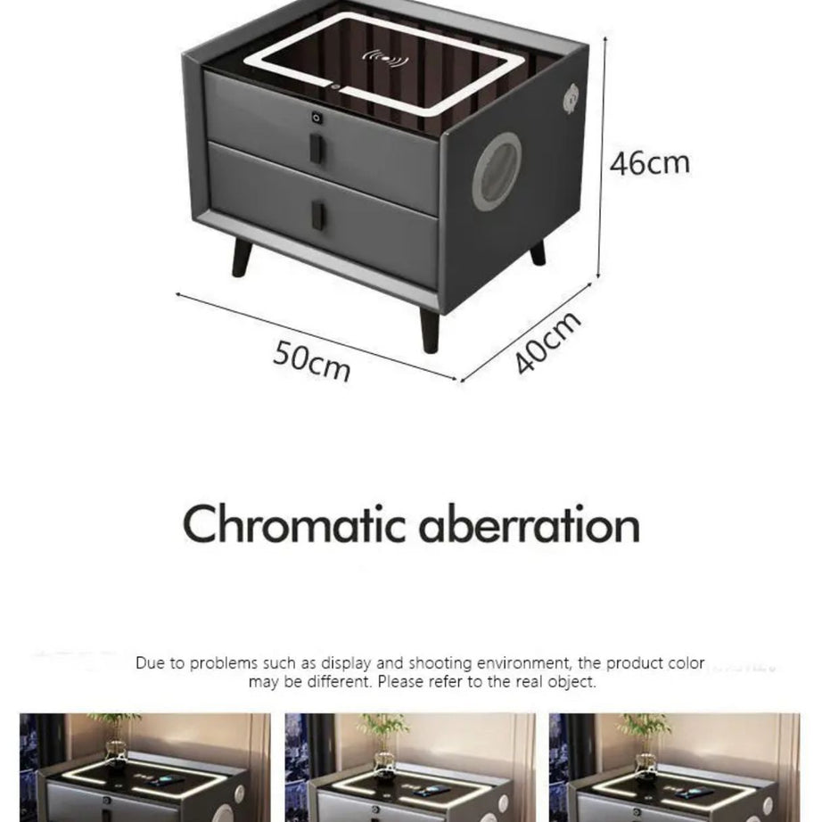 SPECIAL ROOM SIDE TABLE WITH BLUETOOTH SPEAKER , CHARGING SLOT , WIRELESS CHARGING AND MUCH MORE - Oshi.pk - Buy & Sell Online