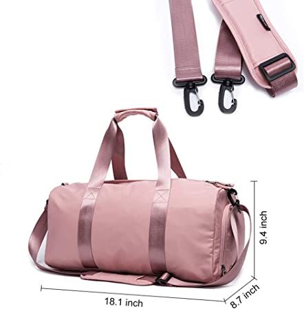 Sport Gym Bag Travel Duffel Bag with Shoe Compartment - Oshi.pk - Buy & Sell Online