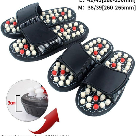 Spring Acupressure and Magnetic Therapy Paduka Slippers for Full Body Blood Circulation Natural Slippers For Men and Women - Oshi.pk - Buy & Sell Online