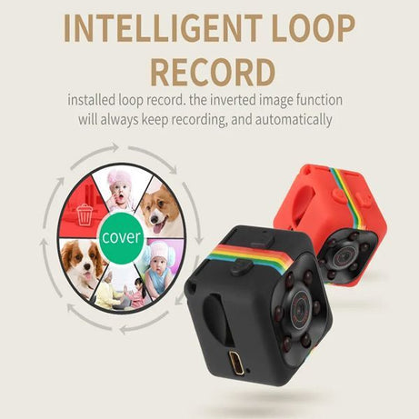 Sq11 Mini Camera Hd 1080p Sensor Night Vision Camcorder Motion Dvr Micro Camera Sport Dv Video Small Camera - Oshi.pk - Buy & Sell Online