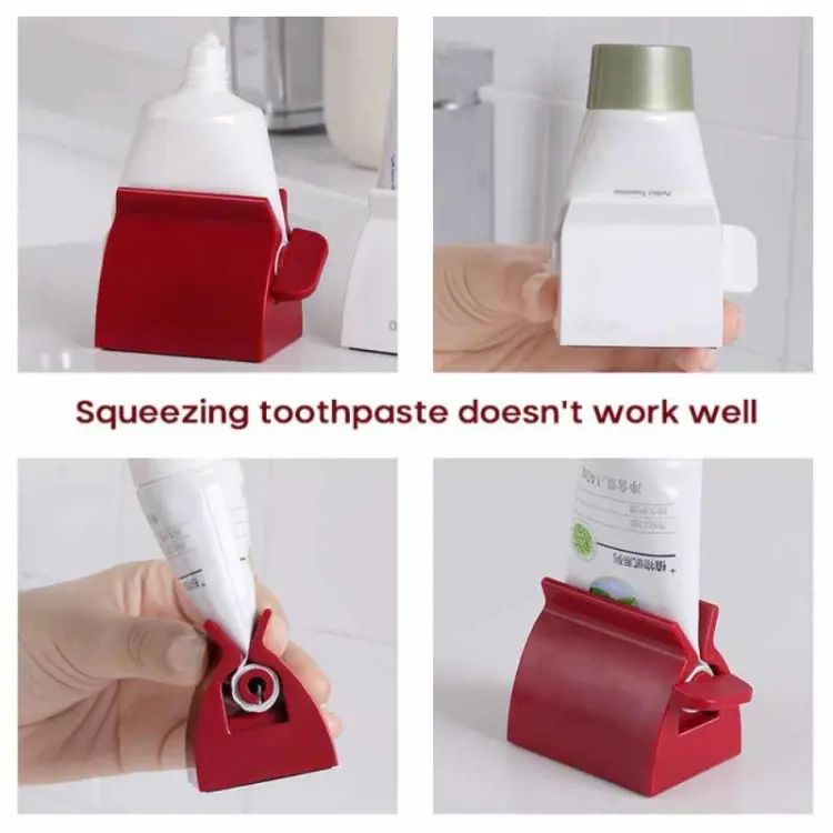 Squeezer clip creative dispenser toothpaste juicer toothpaste holder multi function tube juicer hair press makeup - Oshi.pk - Buy & Sell Online
