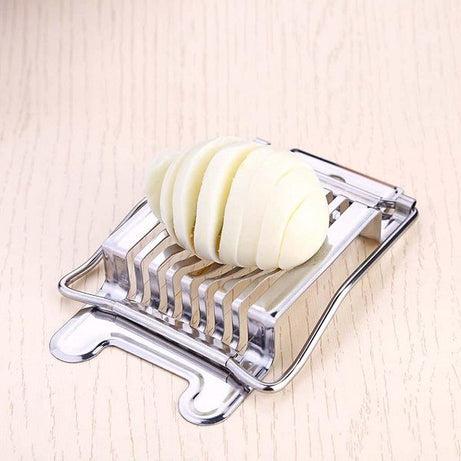 Stainless Steel Boiled Egg Slicer Section Cutter