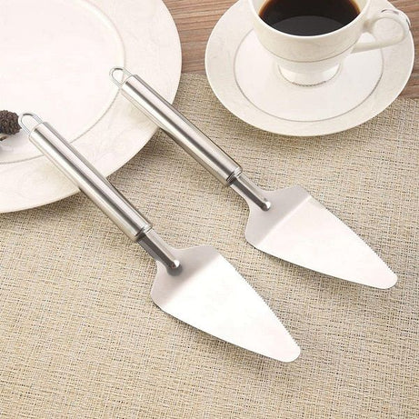 Stainless Steel Cake Cutter Server Angled Icing Spatula - Oshi.pk - Buy & Sell Online