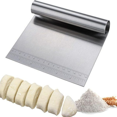 Stainless Steel Cake Smoother with Scale Cutting Knife - Oshi.pk - Buy & Sell Online