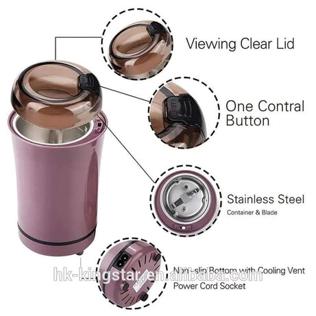 Stainless Steel Electric Mini Grinder - Oshi.pk - Buy & Sell Online
