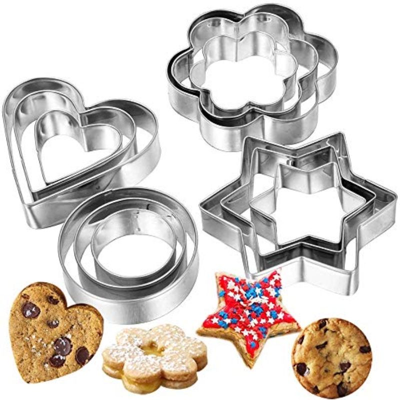Stainless steel FINEDECOR COOKIE CUTTERS ( 4 PCS SET) - Oshi.pk - Buy & Sell Online