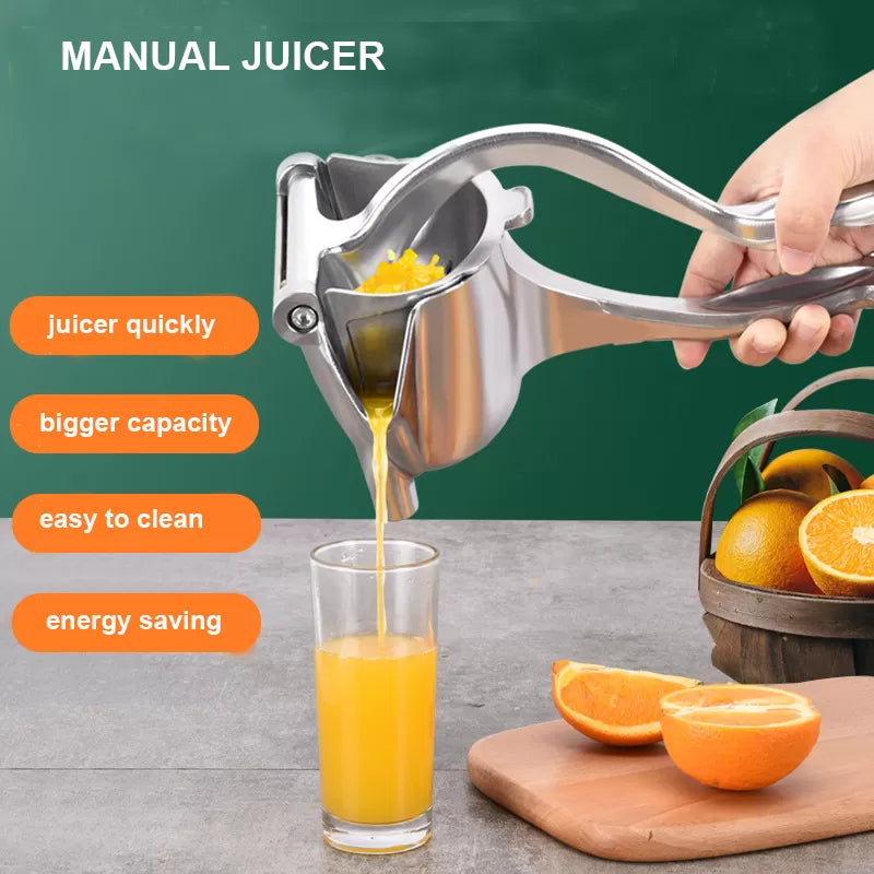Stainless Steel Fruit Manual Juicer Hand Press Fresh Fruites Juice Machine Manual Hand Squeezer Fruit Extractors - Oshi.pk - Buy & Sell Online