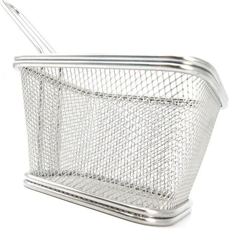Stainless Steel Mini Square Fry Basket French Fries Holder - Oshi.pk - Buy & Sell Online