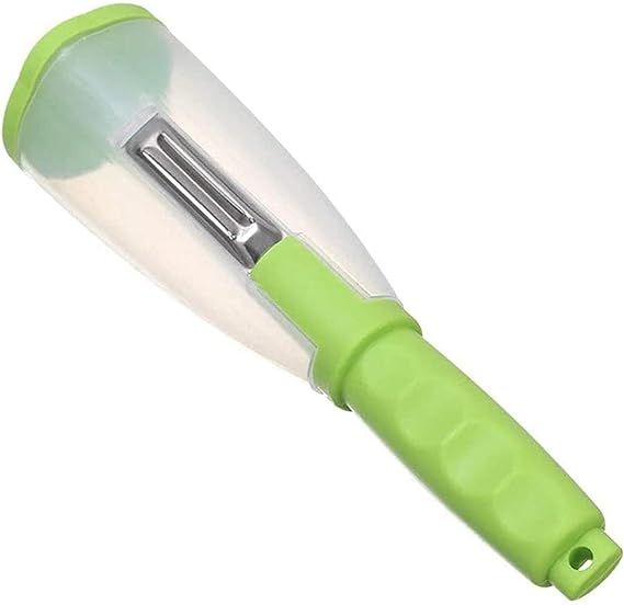 Stainless Steel Multi-functional Storage Peeler With A Container For Potato Cucumber Carrot Fruit Vegetable Peeler Kitchen Tool - Oshi.pk - Buy & Sell Online