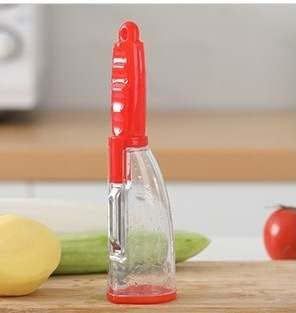 Stainless Steel Multi-functional Storage Peeler With A Container For Potato Cucumber Carrot Fruit Vegetable Peeler Kitchen Tool - Oshi.pk - Buy & Sell Online