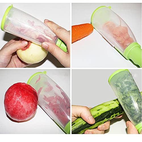 Stainless Steel Multi-functional Storage Peeler With A Container For Potato Cucumber Carrot Fruit Vegetable Peeler Kitchen Tool - Oshi.pk - Buy & Sell Online