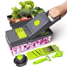 Stainless steel multifunctional vegetable slicer - Oshi.pk - Buy & Sell Online