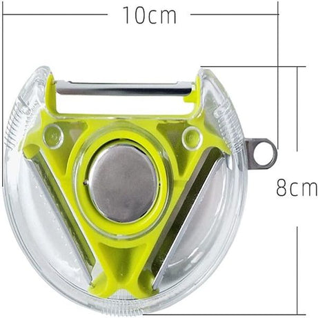 Stainless Steel Peeler 3 In 1 Kitchen Shredder Rotating Size - Oshi.pk - Buy & Sell Online