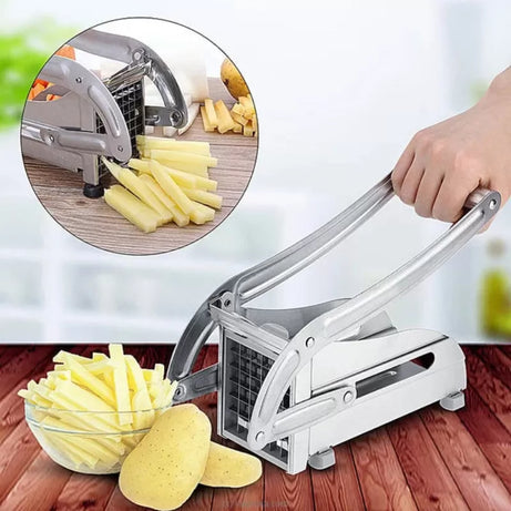Stainless Steel Potato Chipper French Fries Cutter- - Oshi.pk - Buy & Sell Online
