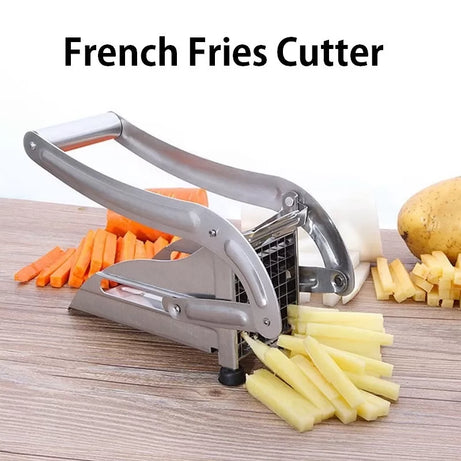 Stainless Steel Potato Chipper French Fries Cutter- - Oshi.pk - Buy & Sell Online