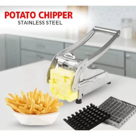 Stainless Steel Potato Chipper French Fries Cutter- - Oshi.pk - Buy & Sell Online