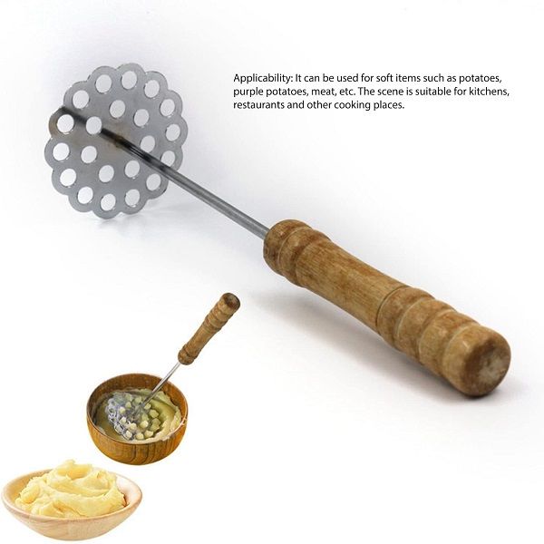 Stainless Steel Press Floral Flower Shape Potato Masher - Oshi.pk - Buy & Sell Online