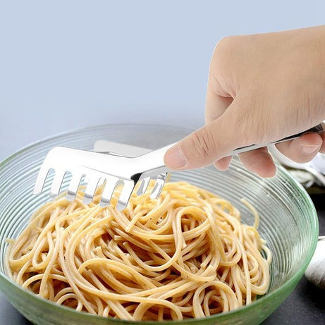 Stainless Steel Spaghetti Tongs Noodles Pasta Clip Kitchen Cooking - Oshi.pk - Buy & Sell Online