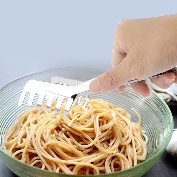 Stainless Steel Spaghetti Tongs Noodles Pasta Clip Kitchen Cooking - Oshi.pk - Buy & Sell Online