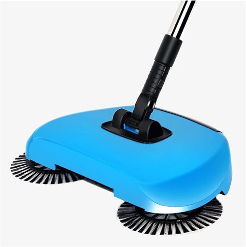 Stainless Steel Sweeping Machine Push Type Broom Dustpan Handle Household Vacuum Cleaner Hand Push Sweeper Floor Home Cleaner (Color : 1 Cloth Set) (1 - Oshi.pk - Buy & Sell Online