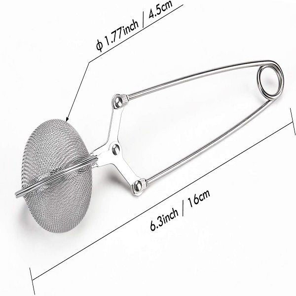 Stainless Steel Tea Infuser with Handle for Loose Mesh Tea Balls Filter - Oshi.pk - Buy & Sell Online