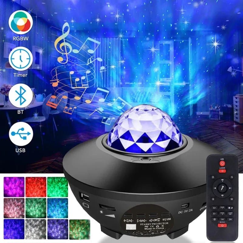 Star Projector Galaxy Light Projector with Remote Star Lamp Star Night Light Projector for Kids Adults Bedroom, Space Lights for Bedroom Decor - Oshi.pk - Buy & Sell Online