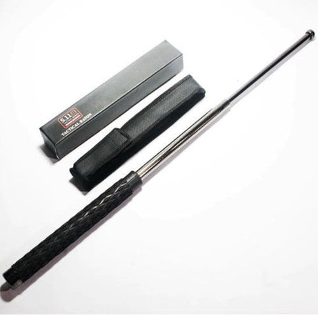 Steel Baton Stick Steel Self Protective Metal Stick