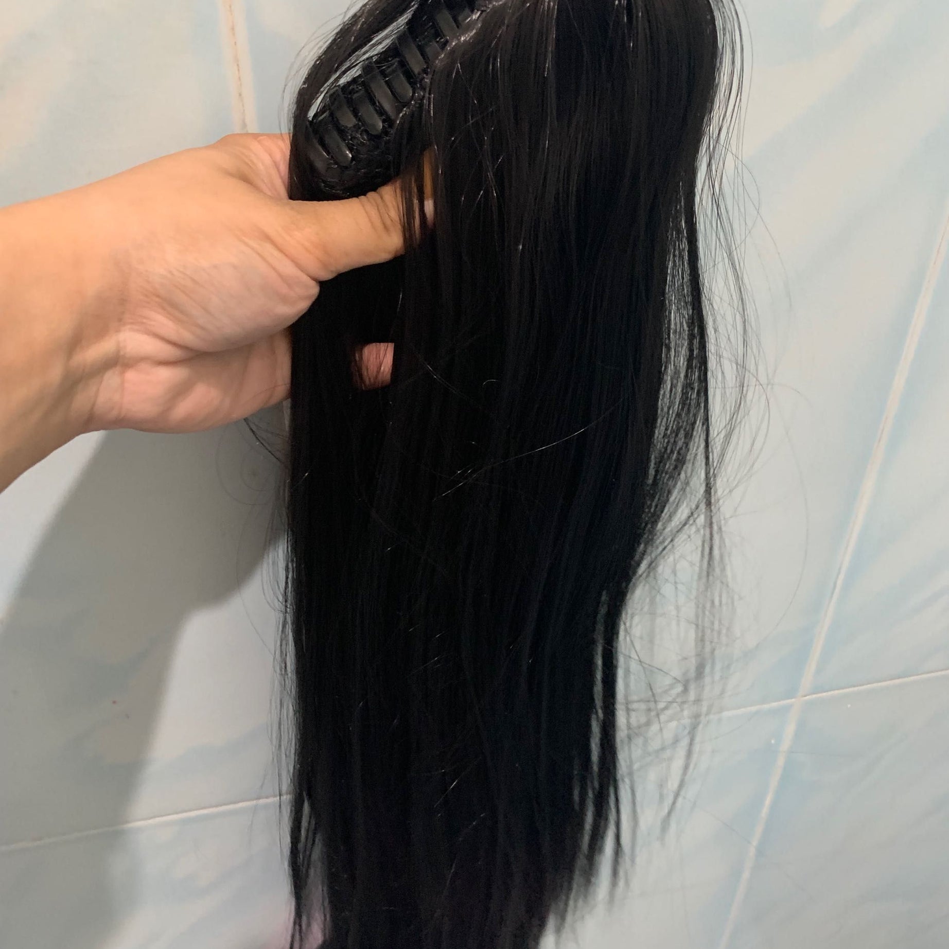 Straight catcher hair extension for girls, ponytail hair extension - Oshi.pk - Buy & Sell Online