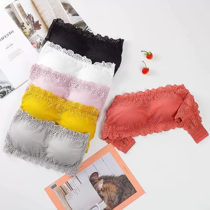 Strapless Fancy Padded Tube Bra with Hooks - Oshi.pk - Buy & Sell Online