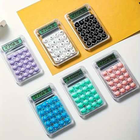 Student Calculator LCD Display Large Screen Silicone Buttons 8-digit Handhed Study Electronic Calculator School Supplies - Oshi.pk - Buy & Sell Online