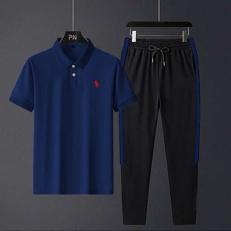 Stylish Polo Stylish Embroidered Logo Tracksuit For Men - Oshi.pk - Buy & Sell Online