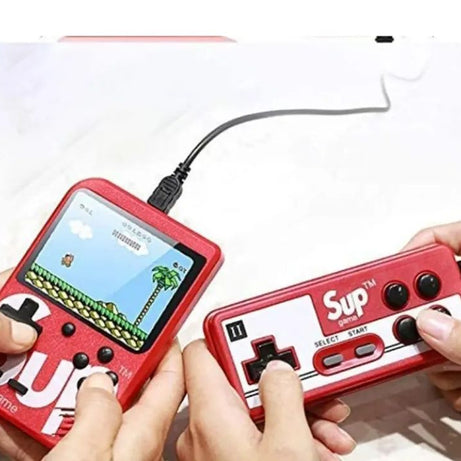 SUP 400 in 1 Retro Game Box Console Handheld Game PAD box with TV Output & with Remote Controller Gaming Console (Multicolor) - Oshi.pk - Buy & Sell Online