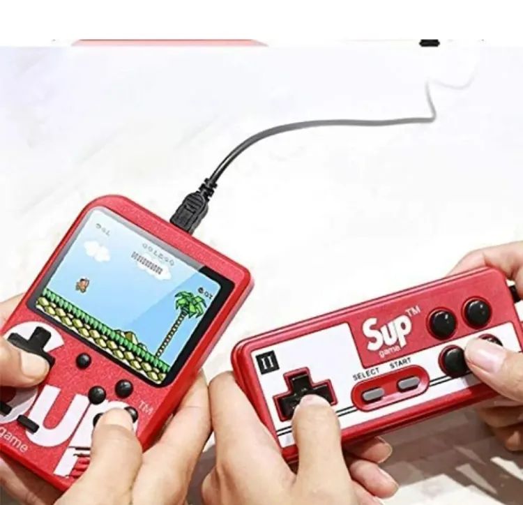 SUP 400 in 1 Retro Game Box Console Handheld Game PAD box with TV Output & with Remote Controller Gaming Console (Multicolor) - Oshi.pk - Buy & Sell Online