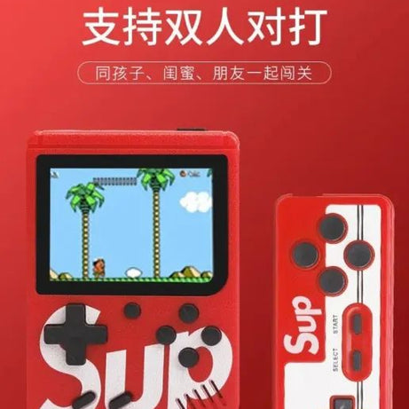 SUP 400 in 1 Retro Game Box Console Handheld Game PAD box with TV Output & with Remote Controller Gaming Console (Multicolor) - Oshi.pk - Buy & Sell Online