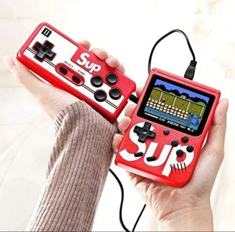 SUP 400 in 1 Retro Game Box Console Handheld Game PAD box with TV Output & with Remote Controller Gaming Console (Multicolor) - Oshi.pk - Buy & Sell Online