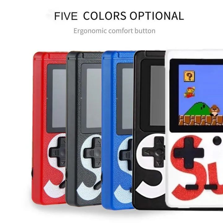 Sup Game Portable Video Game Box with Mario, Super Mario, Dr Mario, Contra, Turtles, and Other 400 Games with Battery Included - Oshi.pk - Buy & Sell Online