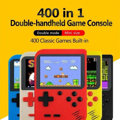 SUP RETRO GAME BOX With Joystick CONSOLE HANDHELD DUAL CONTROLLER 400 IN 1 GAMES - Oshi.pk - Buy & Sell Online