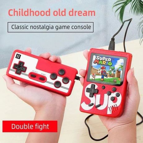 SUP RETRO GAME BOX With Joystick CONSOLE HANDHELD DUAL CONTROLLER 400 IN 1 GAMES - Oshi.pk - Buy & Sell Online