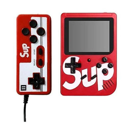 SUP RETRO GAME BOX With Joystick CONSOLE HANDHELD DUAL CONTROLLER 400 IN 1 GAMES - Oshi.pk - Buy & Sell Online