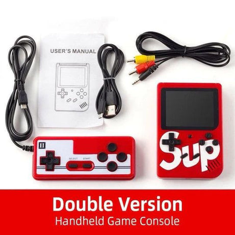 SUP RETRO GAME BOX With Joystick CONSOLE HANDHELD DUAL CONTROLLER 400 IN 1 GAMES - Oshi.pk - Buy & Sell Online