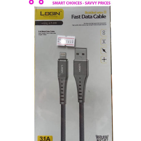 Super fast iPhone Login Data Cable LT-D9 - Oshi.pk - Buy & Sell Online