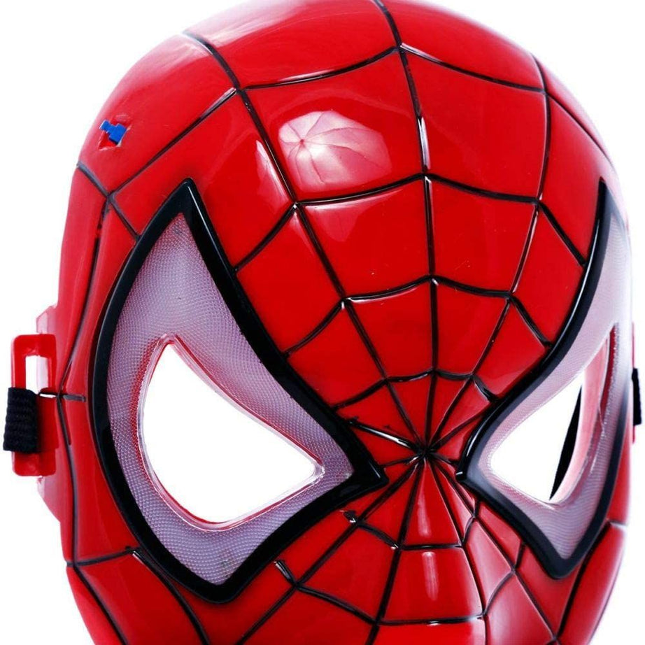 Super Hero Led Light Mask Toy For Kids - Spiderman - Oshi.pk - Buy & Sell Online