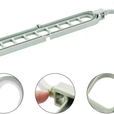 Super Magic Changeable Clothes Pluto Plastic Hanger Space Saving Saver Wonder Closet Organizer 9 Holes Holder Cloths and Pants Hanger