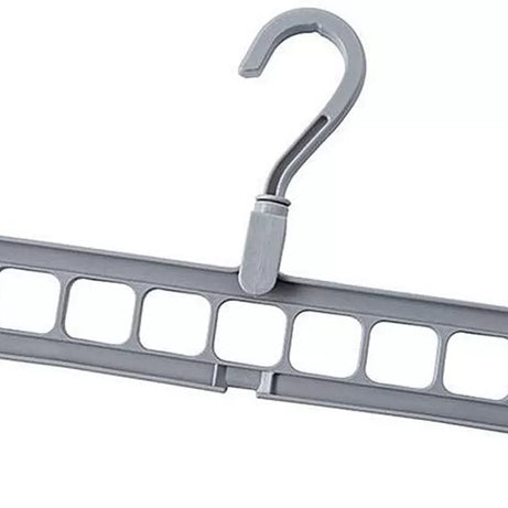 Super Magic Changeable Clothes Pluto Plastic Hanger Space Saving Saver Wonder Closet Organizer 9 Holes Holder Cloths and Pants Hanger