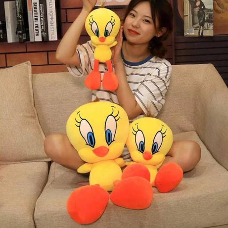 Tweety Plush Stuffed Toy Multiple Sizes Stress Relief Pillow Toys for Kids - Oshi.pk - Buy & Sell Online