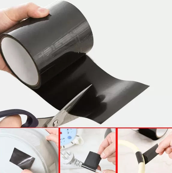 Super Tape Waterproof Super Adhesive Tape Repair Leakage Supply Band Flex Strong Performance Self Fiber Fix Tape Fiber fix - Oshi.pk - Buy & Sell Online