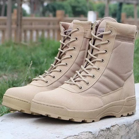 Swat Khaki Long Duty Boots - Oshi.pk - Buy & Sell Online