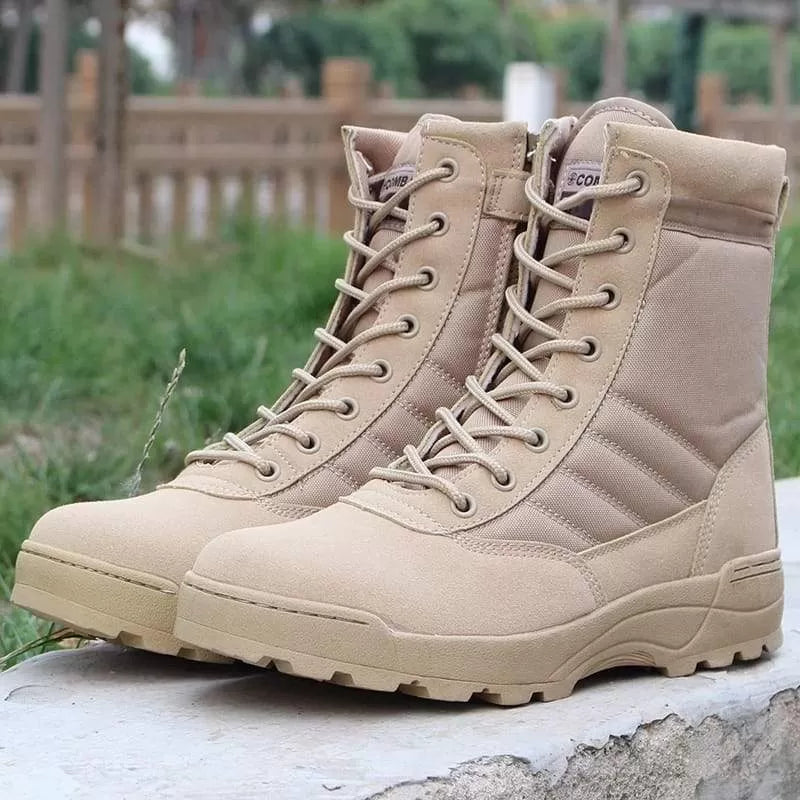 Swat Khaki Long Duty Boots - Oshi.pk - Buy & Sell Online