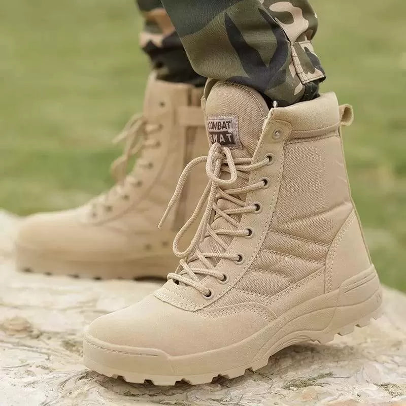 Swat Khaki Long Duty Boots - Oshi.pk - Buy & Sell Online